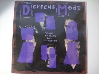 Depeche Mode - Songs Of Faith And Devotion 1993 Lp Russian Different