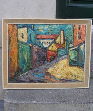 Preben Rasmussen (1919) Back Alley Of Montmartre.  Paris.