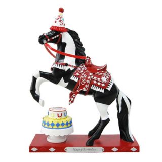 Trail Of Painted Ponies - 2010 Figurine - Happy Birthday - 1e