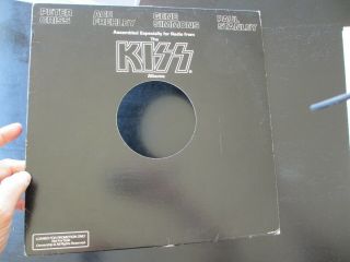 KISS - PROMO ONLY LP ASSEMBLED FOR RADIO BEST OF THE SOLO US 1978 NBD 20137DJ 6