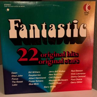 1973 K - Tel Fantastic 22 Hits Compilation - 12 " Vinyl Record Lp - Ex
