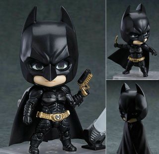 Batman Cute Nendoroid 469 Changeable Face Pvc Action Figure Model Toy