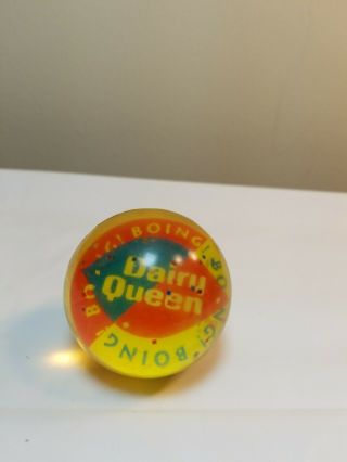 Vintage Dairy Queen,  " Boing " Superball.