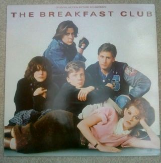 The Breakfast Club Motion Picture Soundtrack Vinyl - On Ebay