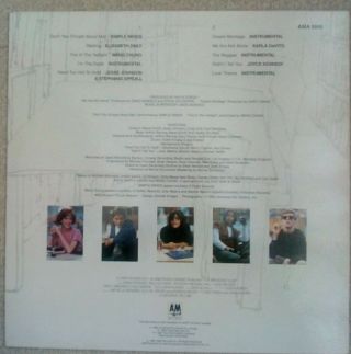 THE BREAKFAST CLUB Motion Picture Soundtrack vinyl - ON EBAY 2