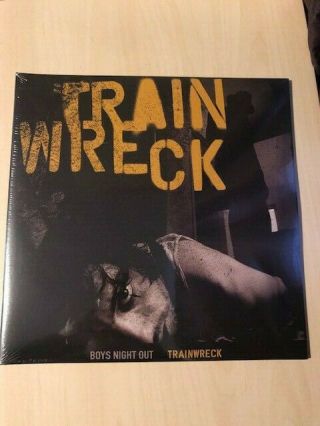 Boys Night Out Trainwreck Double Lp Vinyl Out Of 1000 Black/yellow Swirl