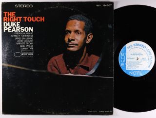 Duke Pearson - The Right Touch Lp - Blue Note - Bst 84267 Stereo Rvg Vg,