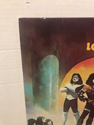 1977 Kiss Love Gun LP Record Vinyl Casablanca NBLP 7057 - 7.  98 3