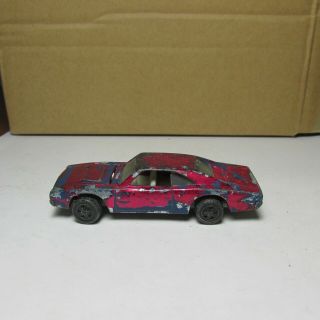 Old Diecast Hot Wheels Redline Custom Dodge Charger Made In Usa
