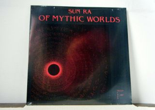 Sun Ra Lp Of Mythic Worlds 1980 Philly Jazz Ri