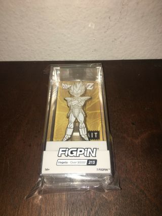 Anime Expo 2019 EXCLUSIVE White and Gold VEGETA FIGPIN LE 1 of 1000 IN HAND 4