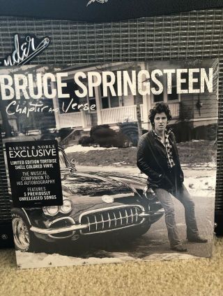 Bruce Springsteen Chapter And Verse Vinyl Rare Limited Edition Tortoise Shell