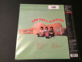 The Soft Machine - S/T JAPAN 200 GRAM REISSUE LP w/ obi OOP RARE w/ GIMMIX COVER 2