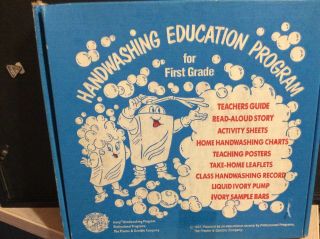 Vintage Procter & Gamble Ivory Soap Hand Washing Education Program Rare Unique