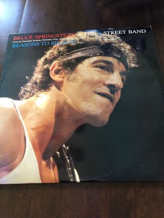 Bruce Springsteen E Street Band Reasons To Believe Part 1 & 2 Vinyl 4 Record Set