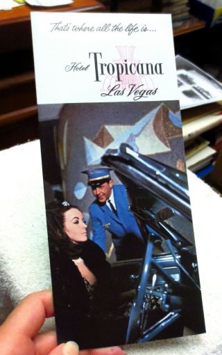 2 Vintage 1960s Tropicana Hotel Casino Brochures Las Vegas Nevada Folies Bergere 2