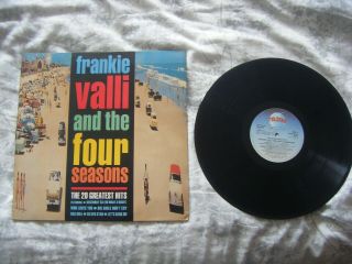 Frankie Valli And The Four Seasons - 20 Greatest Hits Vinyl Lp B2 Best Of