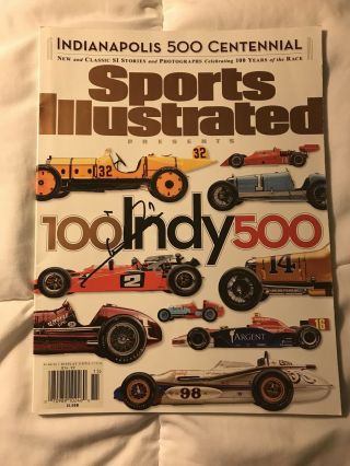 Mario Andretti Signed Indy 500 Centennial Sports Illustrated Indianapolis Auto