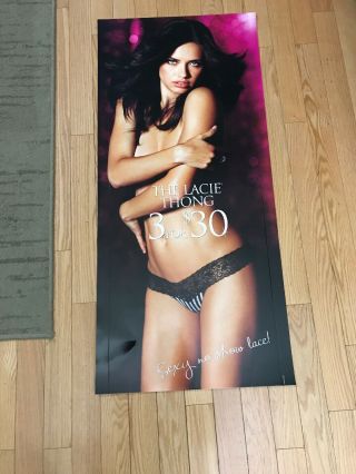 Adriana Lima Victorias Secret Sexy Hot Model 18” X 40” Store Poster