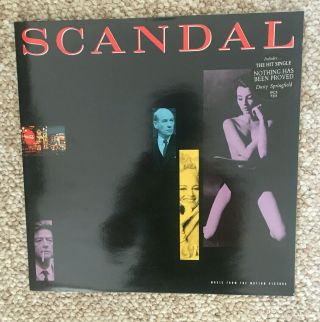 Pet Shop Boys " Scandal " Lp: Soundtrack.  Incl.  " Nothing Has Been Proved "