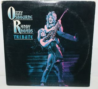 Ozzy Osbourne Randy Rhoads Tribute Lp Vinyl Record Album Vintage Zx2 40714 1987