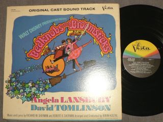 Bedknobs And Broomsticks Ost Buena Vista Ster5003 1971 Gatefold Soundtrack Lp Nm
