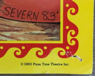 Chuck E.  Cheese Circus: Early Chuck E.  Cheese ' s Pizza Time Theatre Poster 3