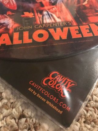 Rare Halloween 40th Anniversary Slip Mat Cavity Colors Michael Myers 3