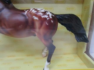 2007 Breyer Mamin Nez - Perce Limited Edition Appaloosa Horse 1:9 Scale MIB 4