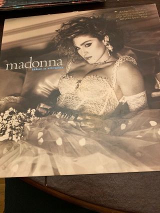 Madonna - Like A Virgin - U.  S.  Promo 12 " Lp White Vinyl