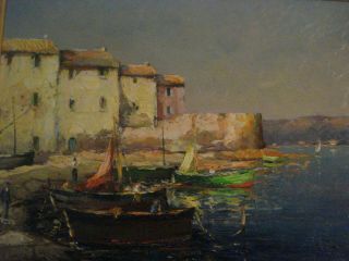 Georges Gyaniny French Impressionist Oil Painting,  South of France,  Well Listed 8