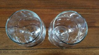 Pair (2) of Herradura Tequila Glasses 100 Agave Tequilero Rare Hard to Find 3