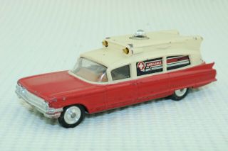 Corgi Toys No 437 Cadillac Superior Ambulance - Made In Great Britain