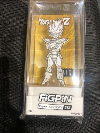 In Hand Anime Expo 2019 Exclusive Vegeta Figpin Limited Edition
