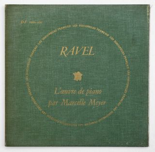 Df 100 - 1 Marcelle Meyer Ravel Piano French Les Discophiles Francais Fd 2lp