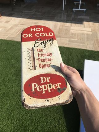 Dr.  Pepper Tombstone Thermometer