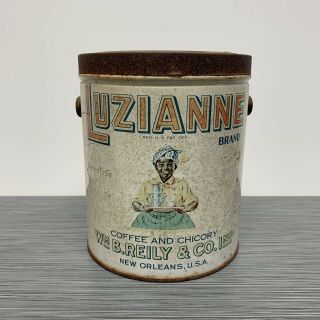 Luzianne Coffee And Chicory William B Riley Orleans 3 Pound Tin