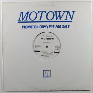 David Ruffin Walk Away From Love Motown 12 " Vg,  White Label Promo Hear