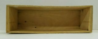 Vintage Wood Cheese Box Valico Cheese of Finland 12 x 4 x 4 Inches 4
