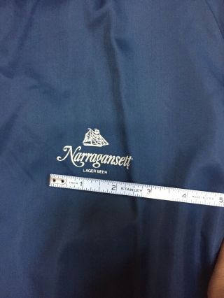 Vintage Narragansett Lager Beer Man Delivery Uniform Jacket Coat Champion USA 7