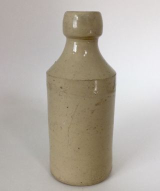 W.  Biscombe Plymouth Ginger Beer Stoneware Bottle 3