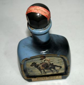 Vintage Jim Beam Collector Bottle Empty Decanter Frederic Remington Horse 4