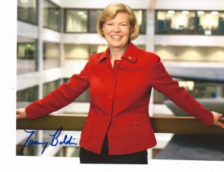 Tammy Baldwin Auto Autographed 8x10 Photo Signed W/coa Proof Wisconsin Senator 3