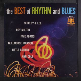 Various: The Best Of Rhythm And Blues Lp (mono) Blues & R&b