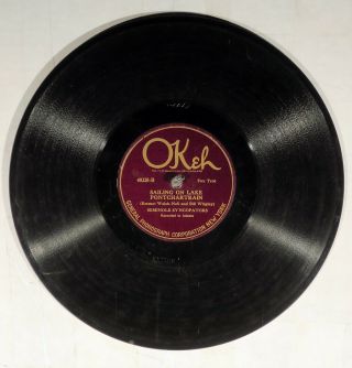 78 RPM - - Seminole Syncopators,  Okeh 40228,  VV,  Jazz 2