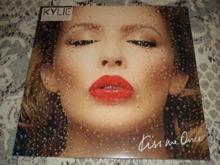 Kylie Minogue Kiss Me Once Lp Vinyl Rare