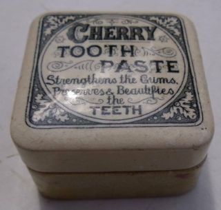 CHERRY TOOTH PASTE POT LID AND BASE 3