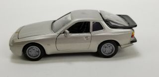 Nzg Conrad 264 Porsche 944 Turbo Silver 1/43 Diecast Model Car O Scale Germany
