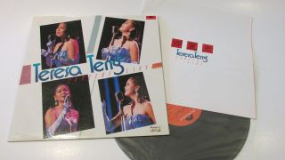 Teresa Teng Deng Lijun Concert 829 259 - 1 Vinyl Chinese Cantonese Cantopop