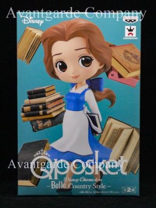 Banpresto Q Posket Belle Country Style Color A Beauty And The Beast 100 Real